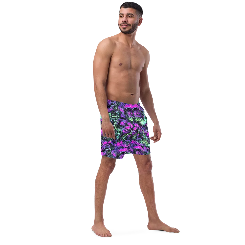 Plasma Ribbons on Swim Trunks — Right Front
