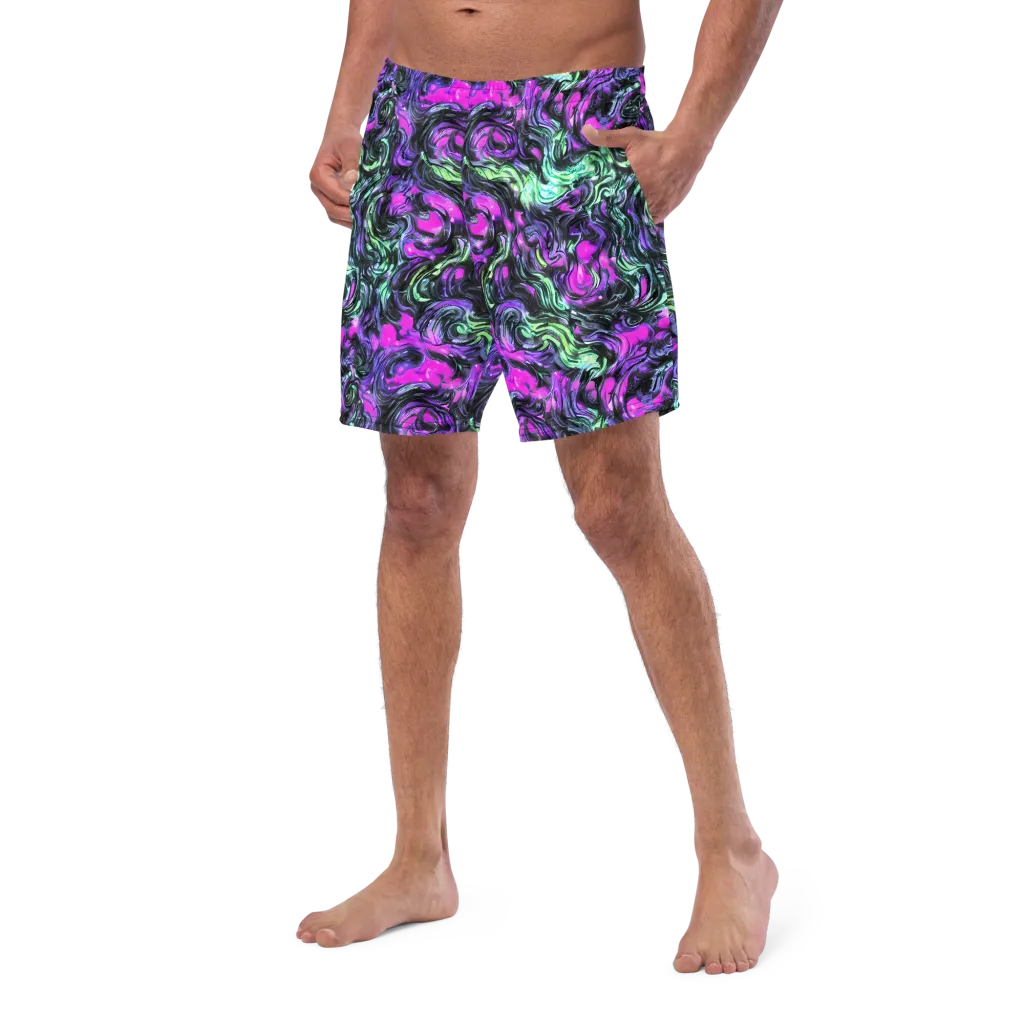 Plasma Ribbons on Swim Trunks — Left Front