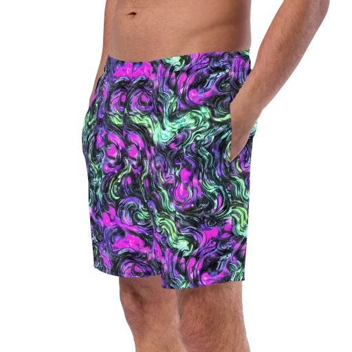 Plasma Ribbons on a Swim Trunks