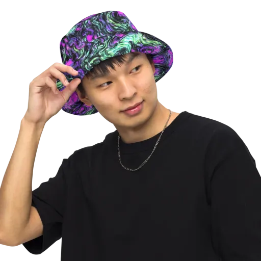 Plasma Ribbons on a Reversible Bucket Hat