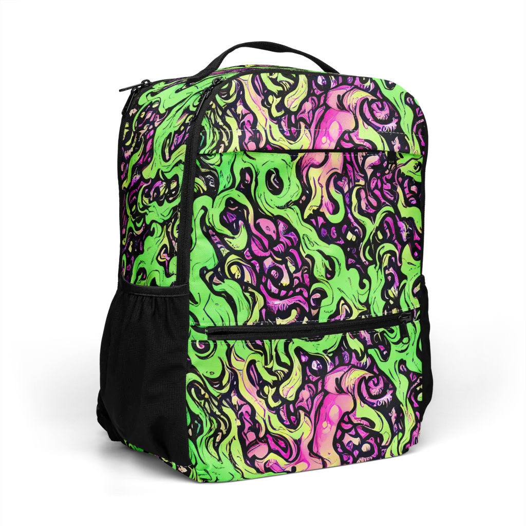 Acid Tangle on Utility Backpack — Right Front