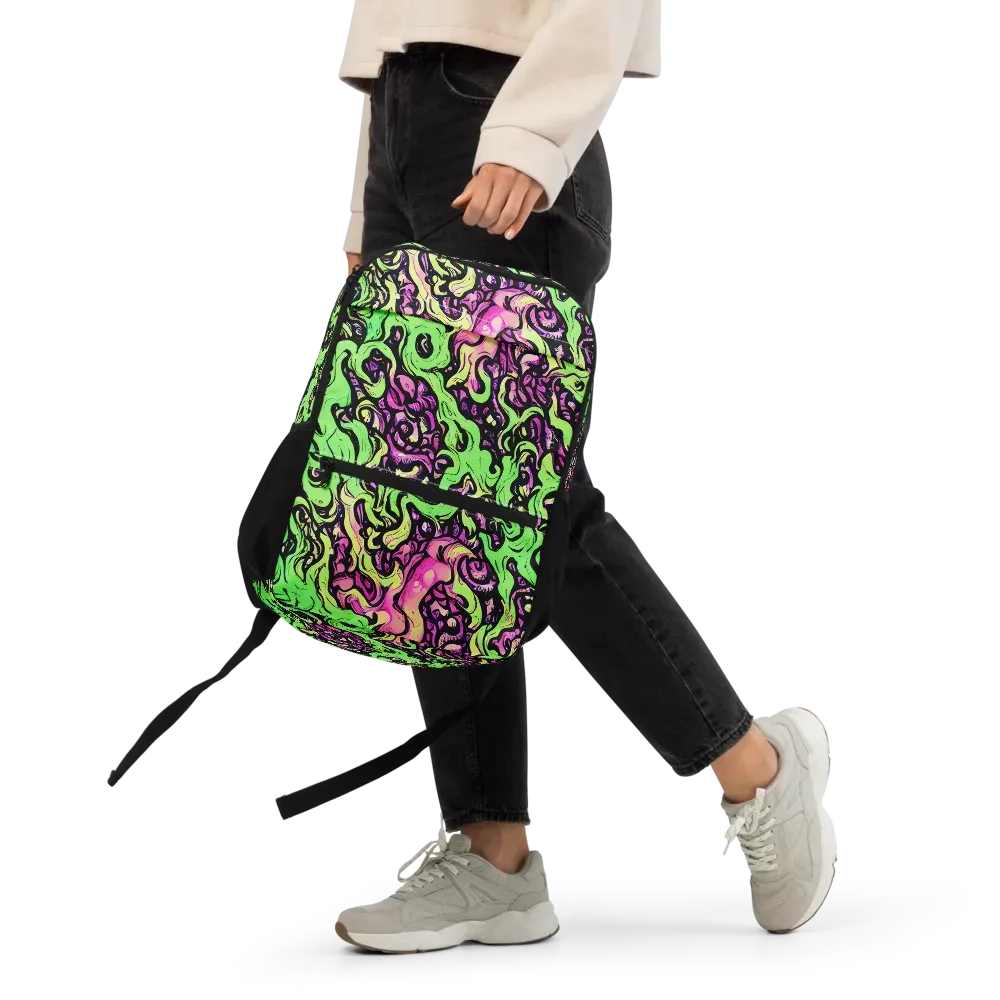 Acid Tangle on Utility Backpack — Front
