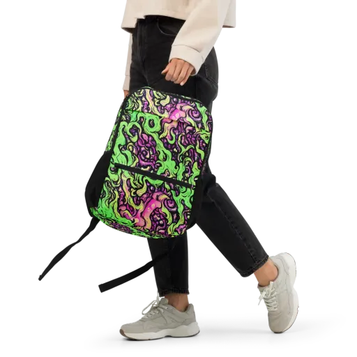 Acid Tangle on a Utility Backpack