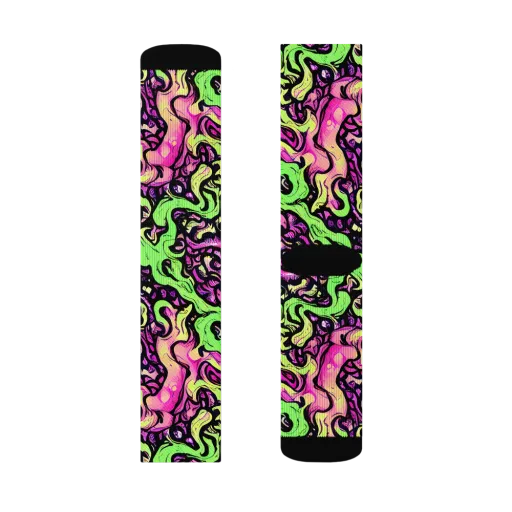 Acid Tangle on a Socks