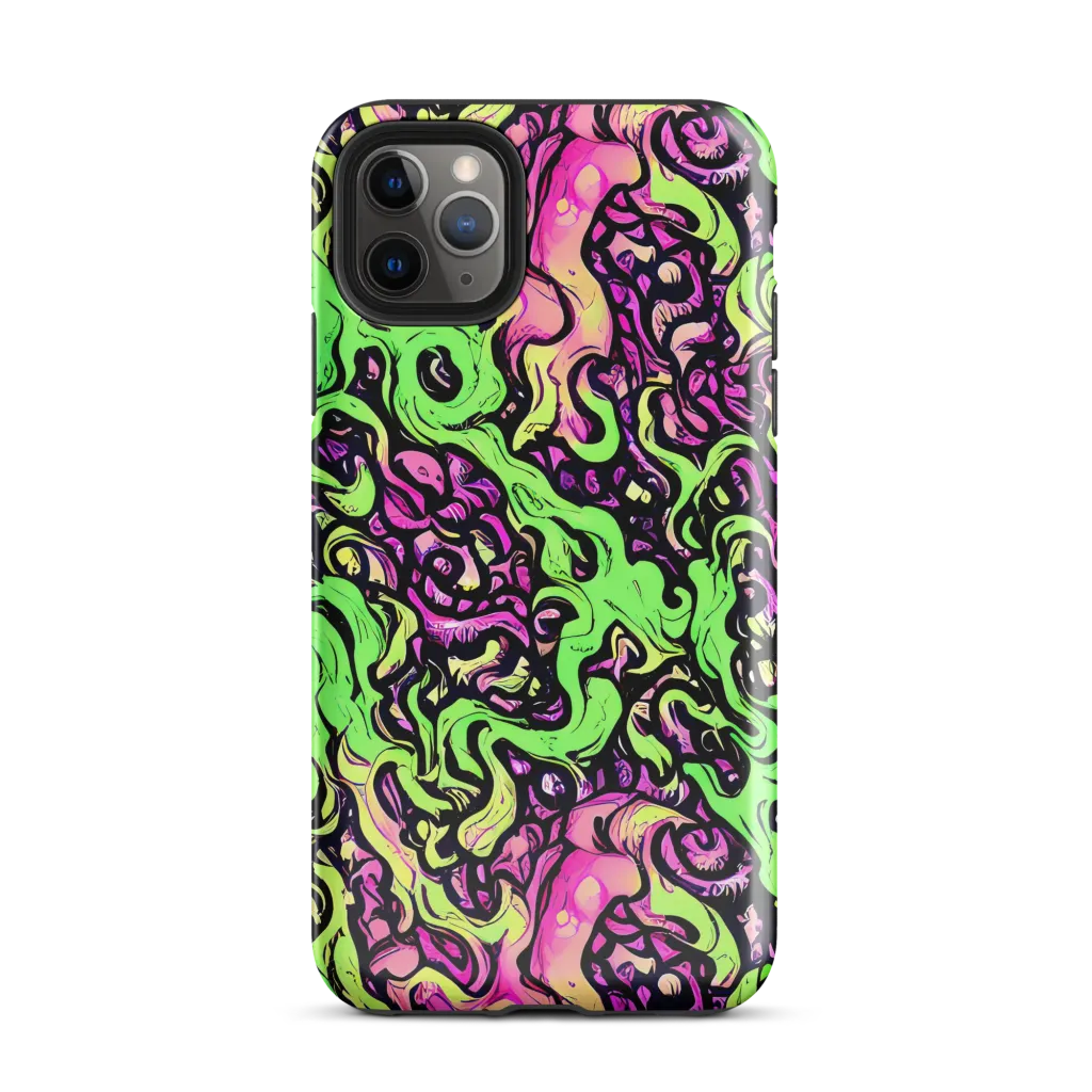 Acid Tangle on Tough Case for iPhone® — Front
