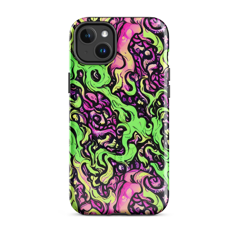 Acid Tangle on MagSafe Tough Case for iPhone® — Front