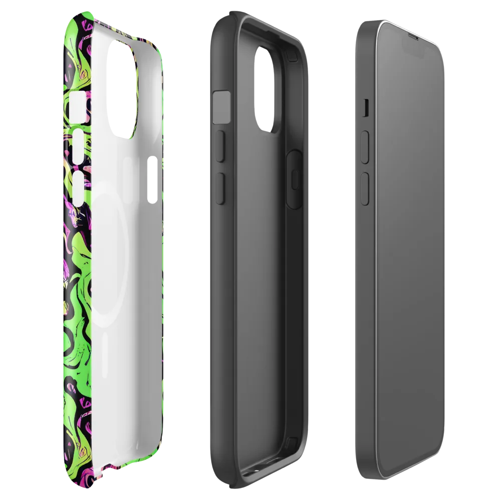 Acid Tangle on MagSafe Tough Case for iPhone® — Front