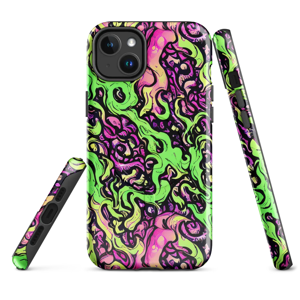 Acid Tangle on MagSafe Tough Case for iPhone® — Front