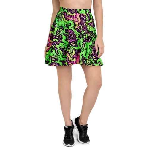 Acid Tangle on a Skater Skirt