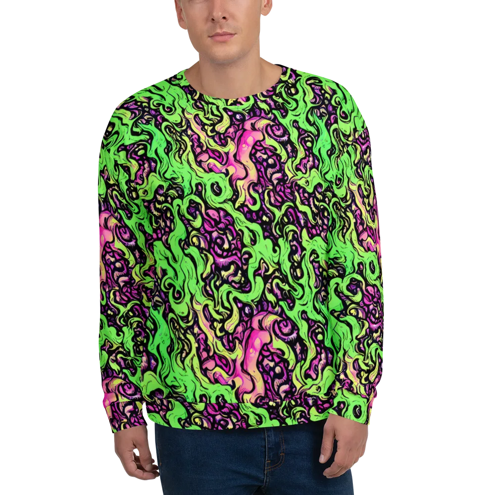 Acid Tangle on Sweatshirt — Front