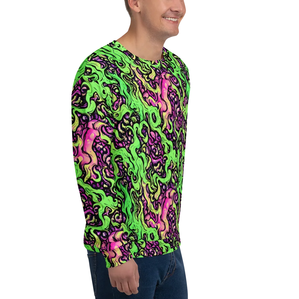 Acid Tangle on Sweatshirt — Right Front