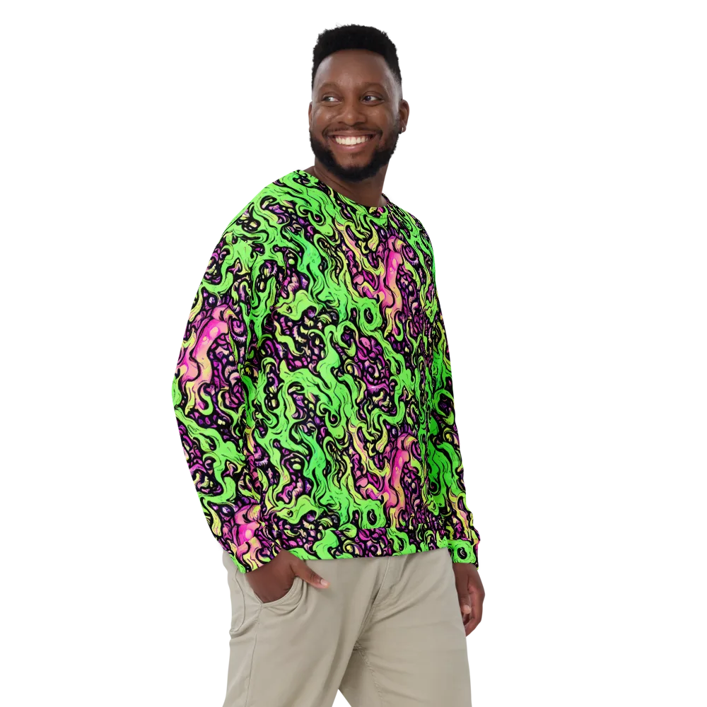 Acid Tangle on Sweatshirt — Front