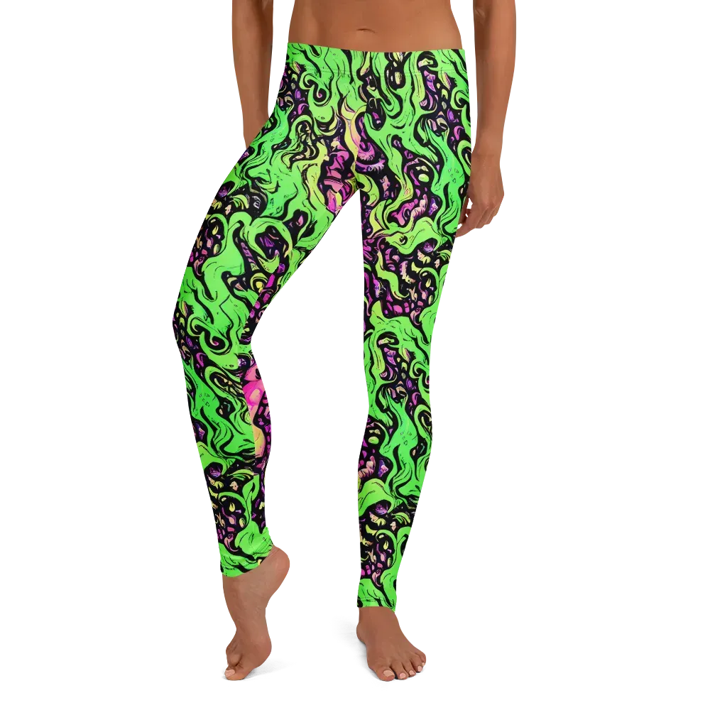 Acid Tangle on Leggings — Front