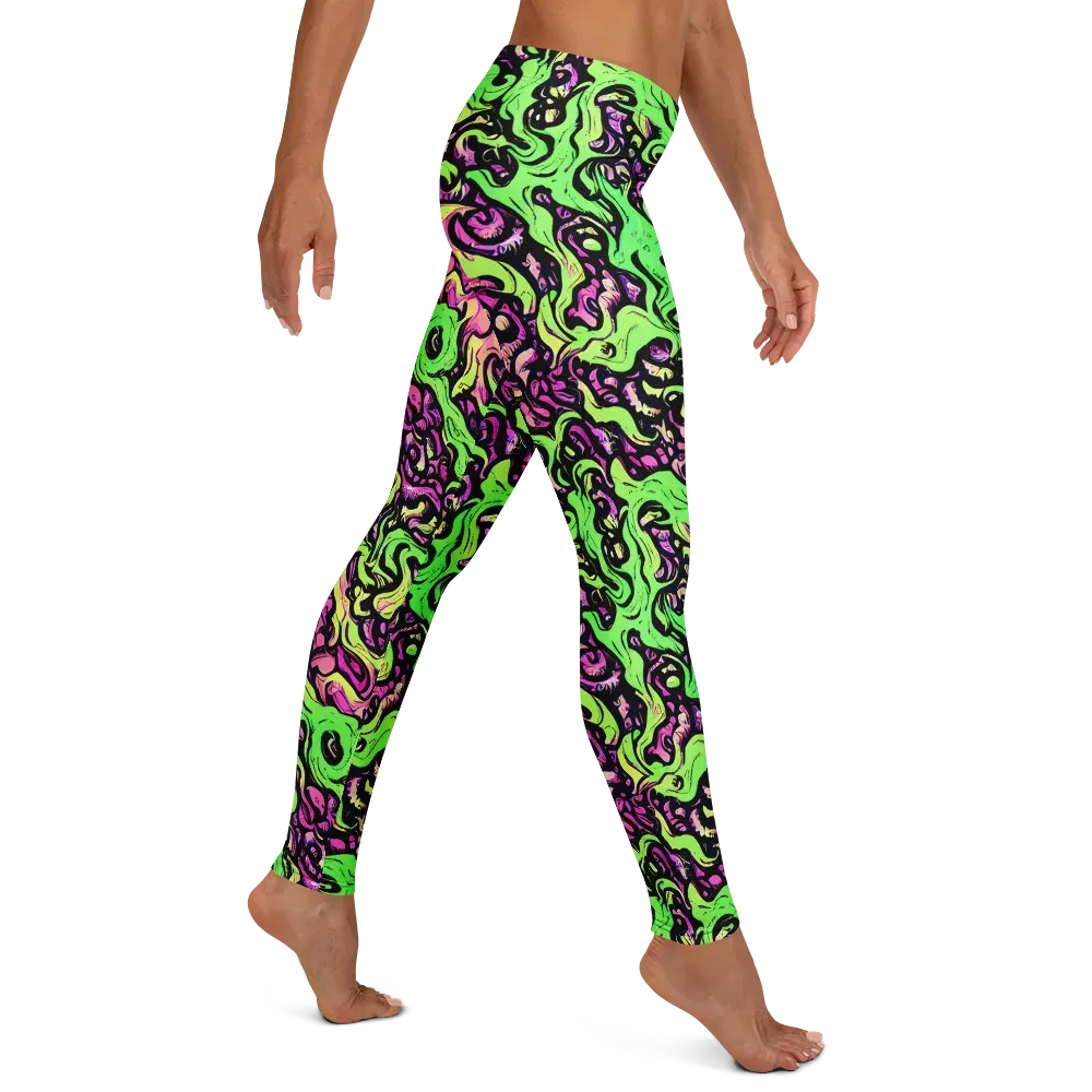 Acid Tangle on Leggings — Right