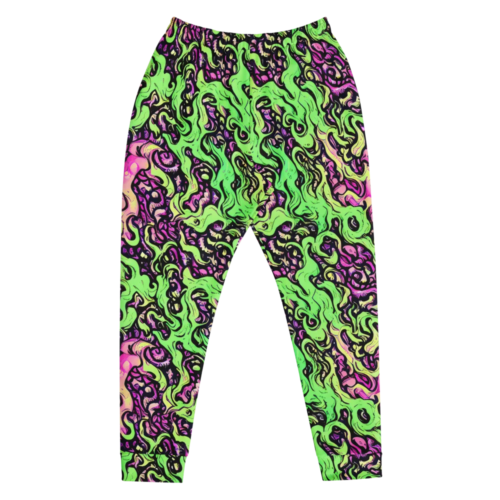Acid Tangle on Men's Joggers — Front