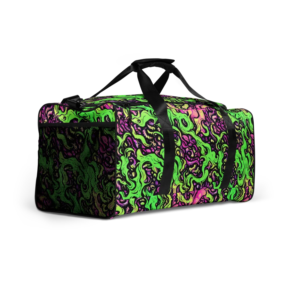 Acid Tangle on Duffle Bag — Right Front