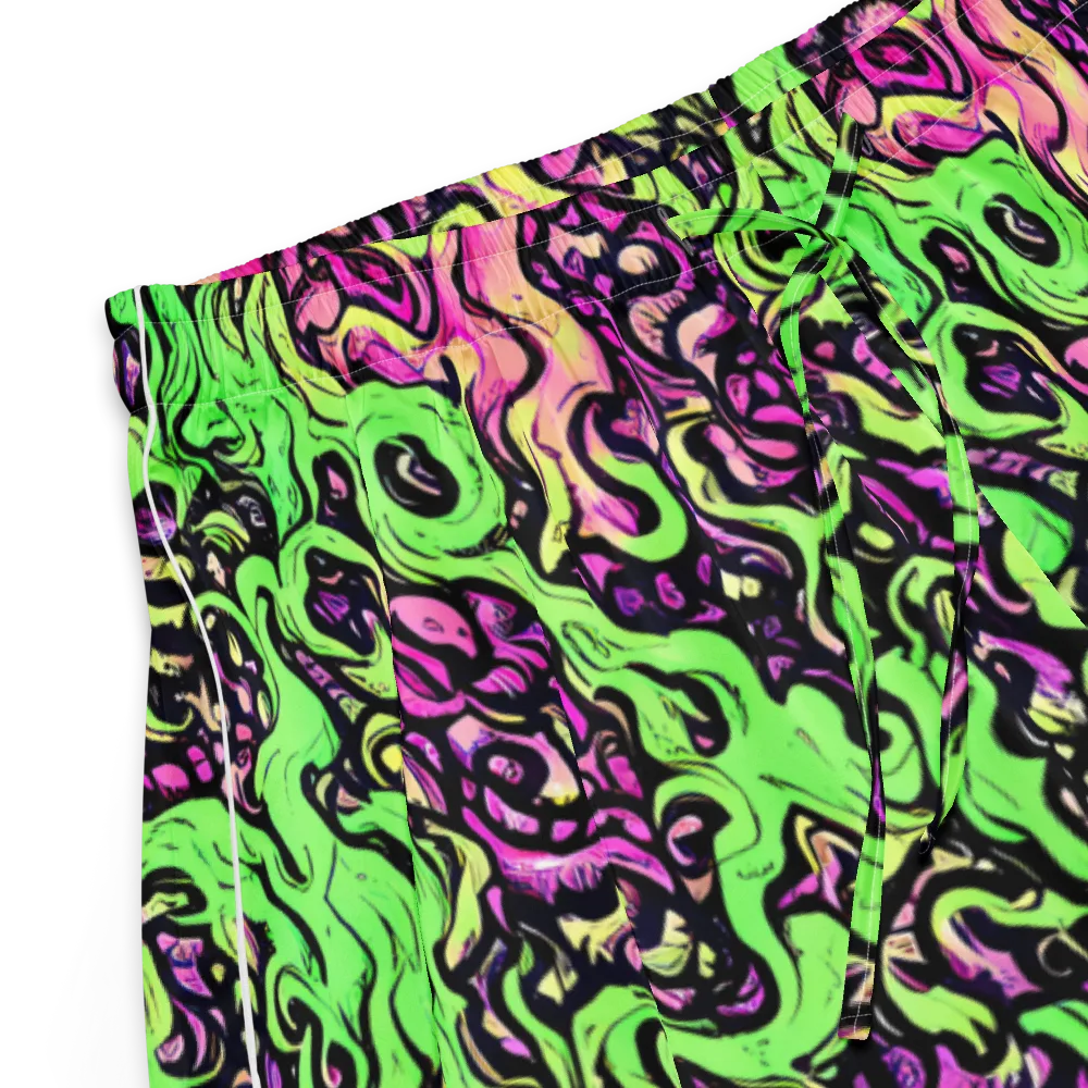 Acid Tangle on Women's Pajama Shorts — Product details