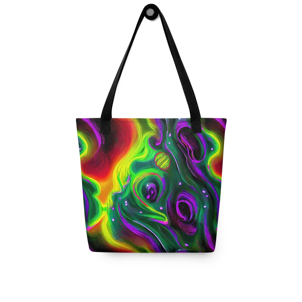 Ultraviolet Lava on Tote Bag — Front