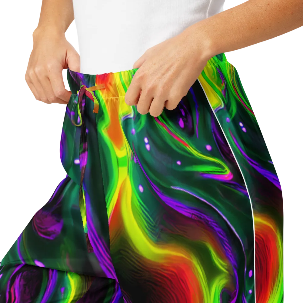 Ultraviolet Lava on Women's Pajama Pants — Product details