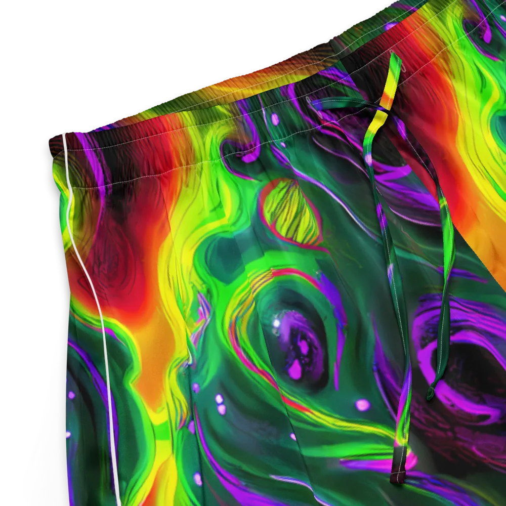 Ultraviolet Lava on Women's Pajama Shorts — Product details