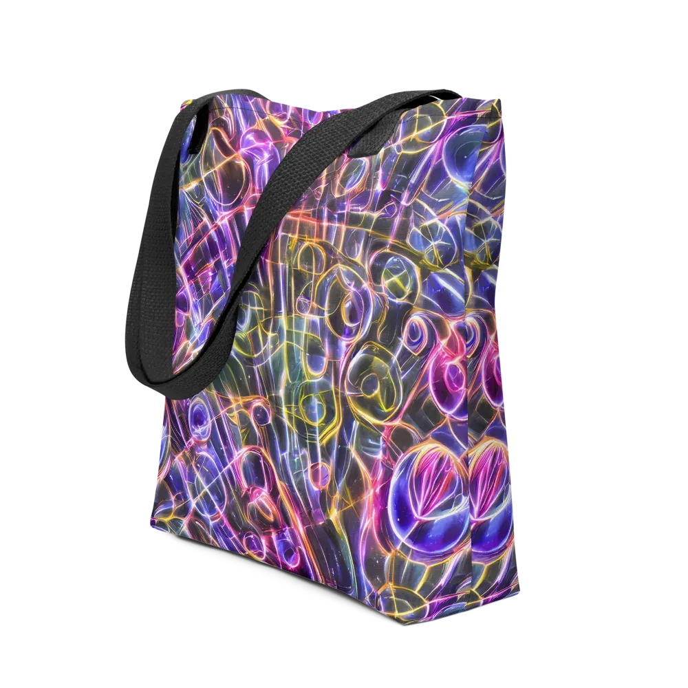 Violet Static on Tote Bag — Front
