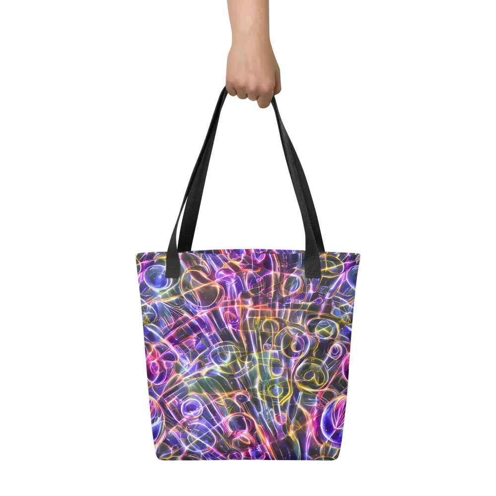 Violet Static on Tote Bag — Front