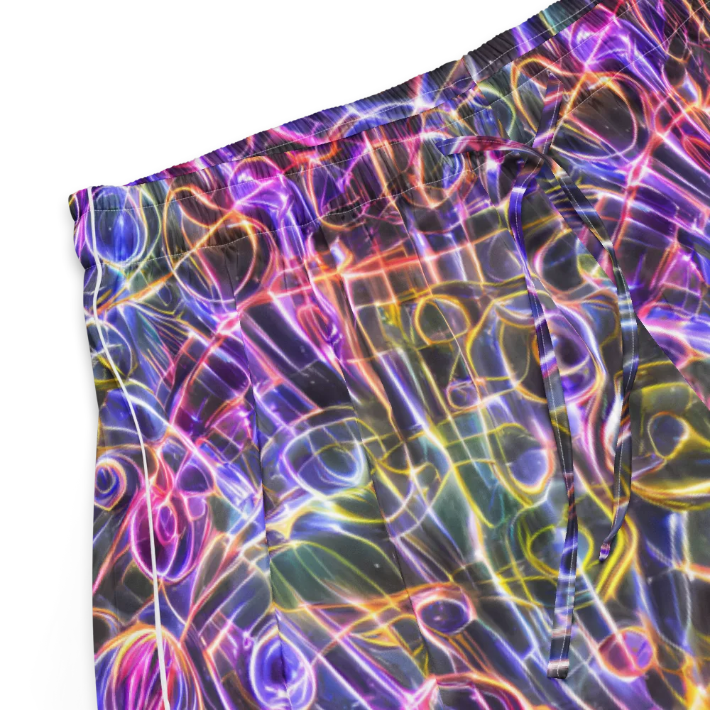 Violet Static on Women's Pajama Shorts — Product details