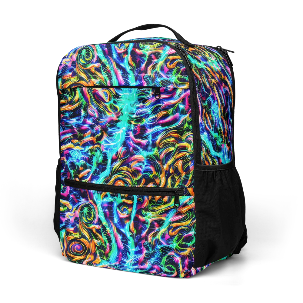 Fluorescent Torrent on Utility Backpack — Left Front