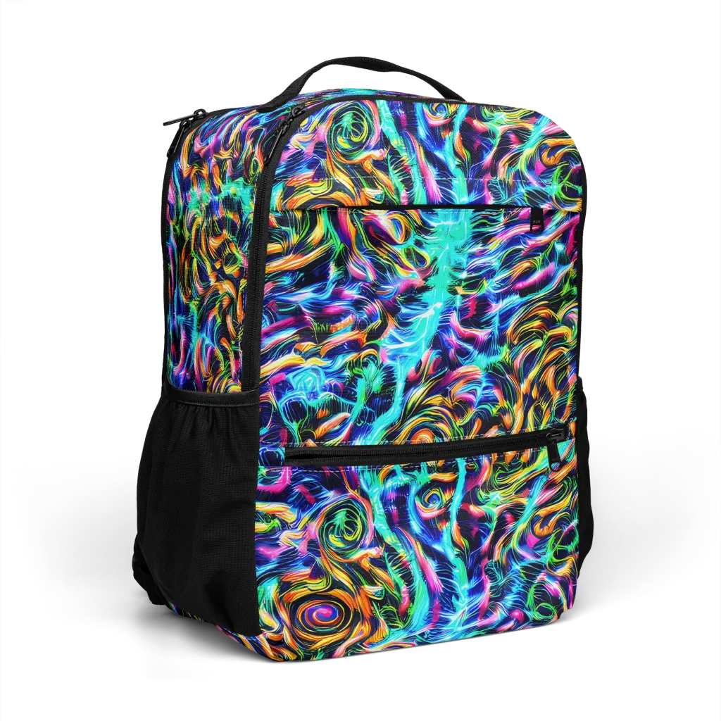 Fluorescent Torrent on Utility Backpack — Right Front