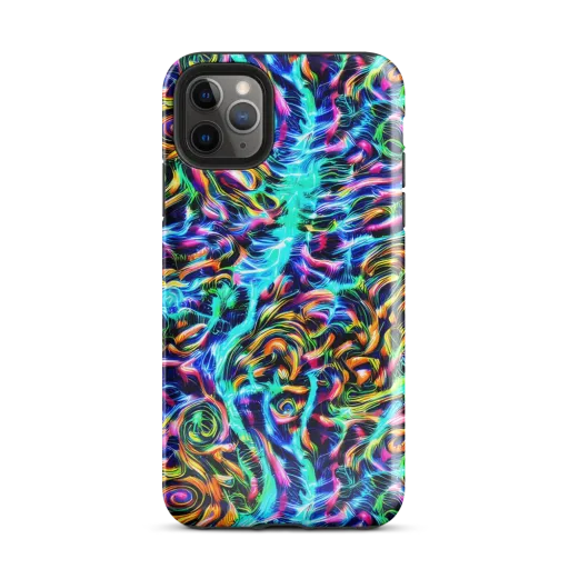 Fluorescent Torrent on a Tough Case for iPhone®