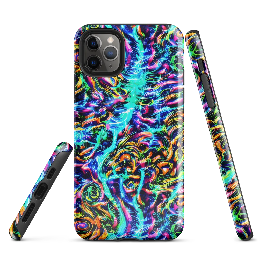 Fluorescent Torrent on Tough Case for iPhone® — Front
