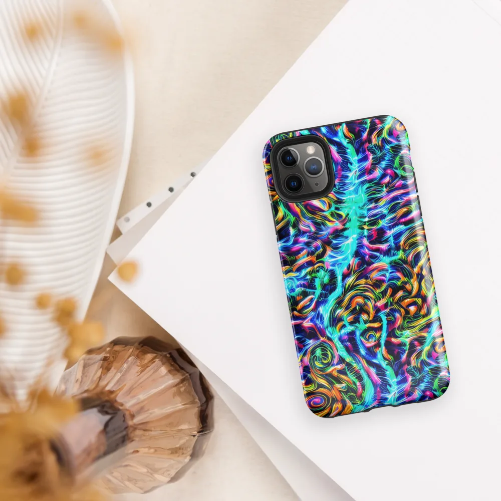 Fluorescent Torrent on Tough Case for iPhone® — Front