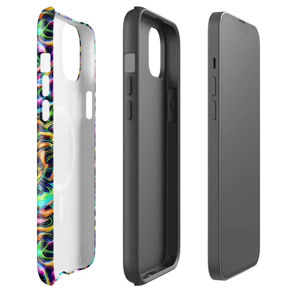 Fluorescent Torrent on MagSafe Tough Case for iPhone® — Front