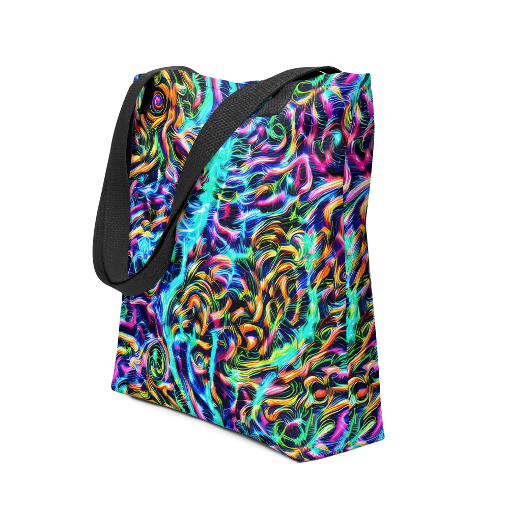 Fluorescent Torrent on Tote Bag — Front