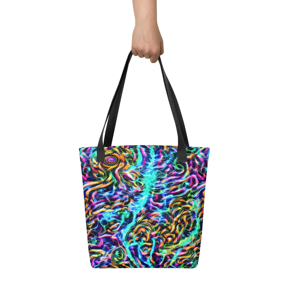 Fluorescent Torrent on Tote Bag — Front