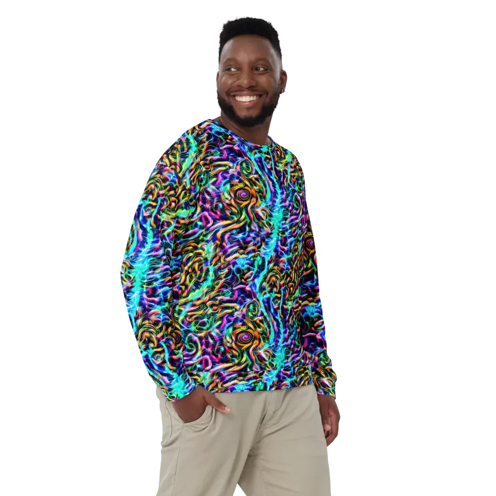 Fluorescent Torrent on Sweatshirt — Front
