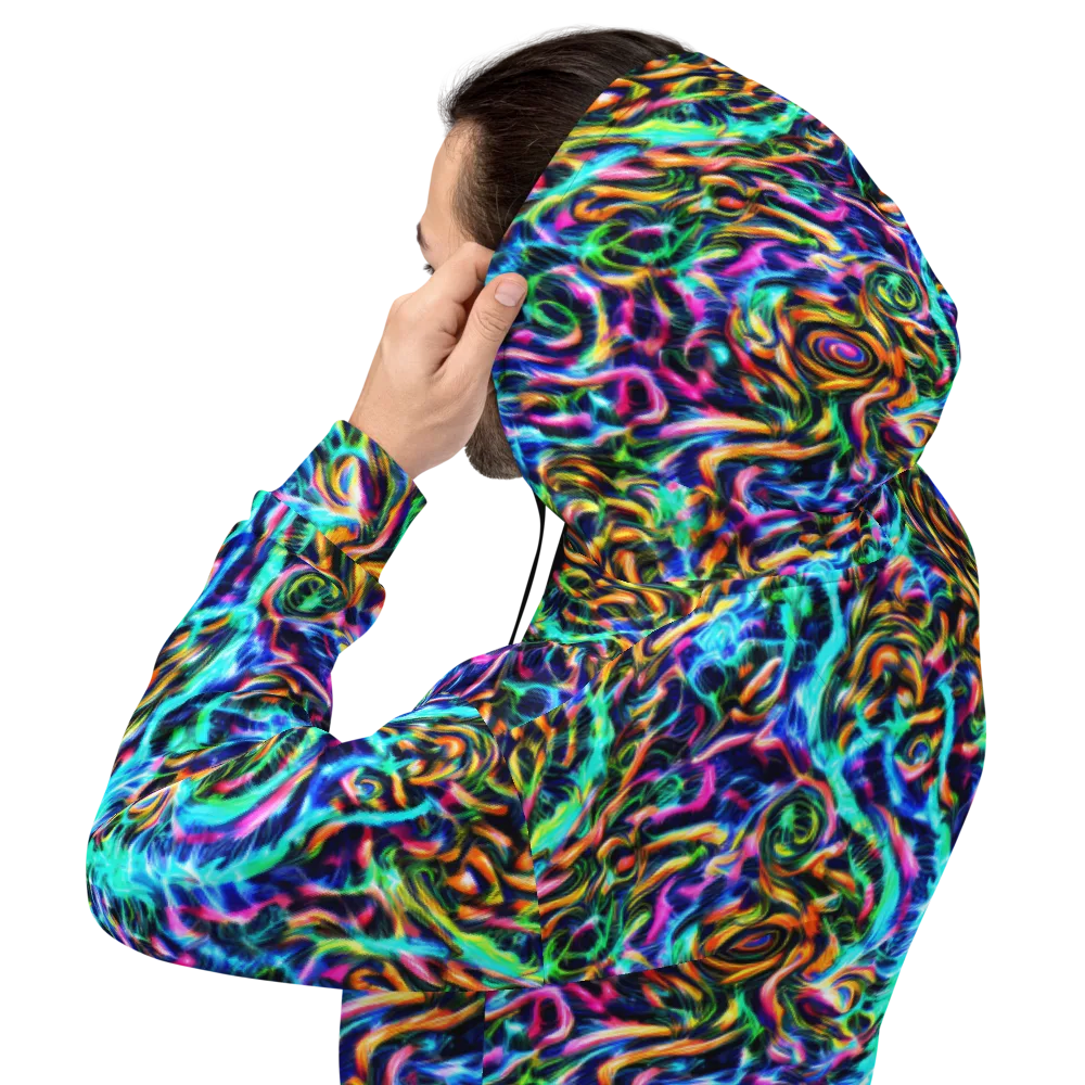 Fluorescent Torrent on Hoodie — Back