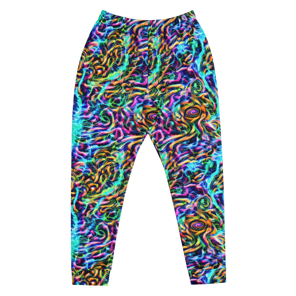 Fluorescent Torrent on Men's Joggers — Front