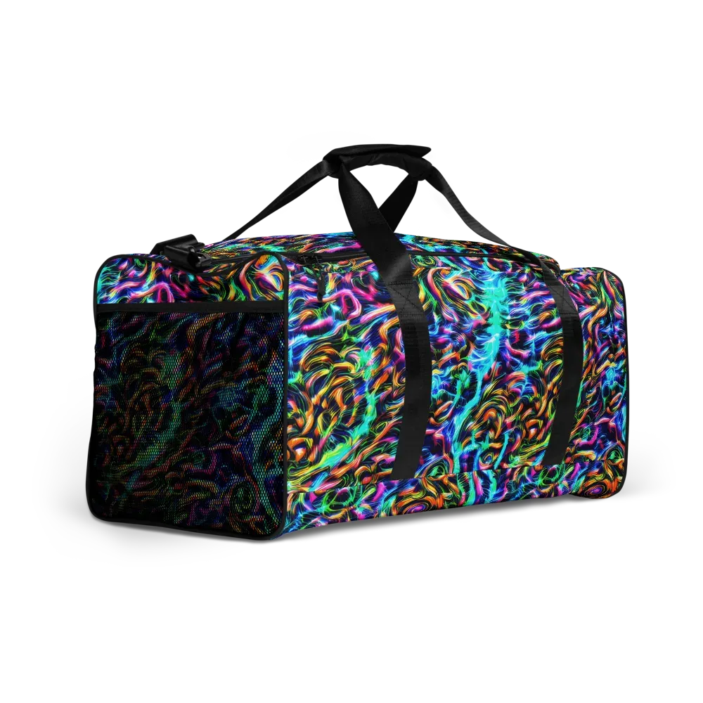 Fluorescent Torrent on Duffle Bag — Right Front