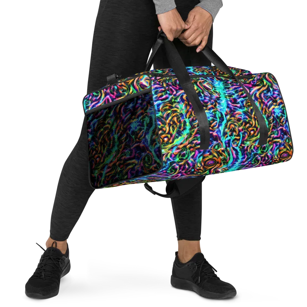 Fluorescent Torrent on Duffle Bag — Right Front