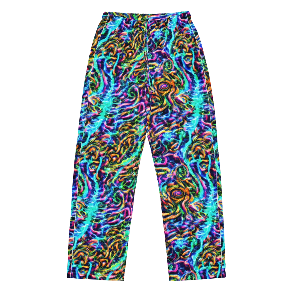 Fluorescent Torrent on Women's Pajama Pants — Front