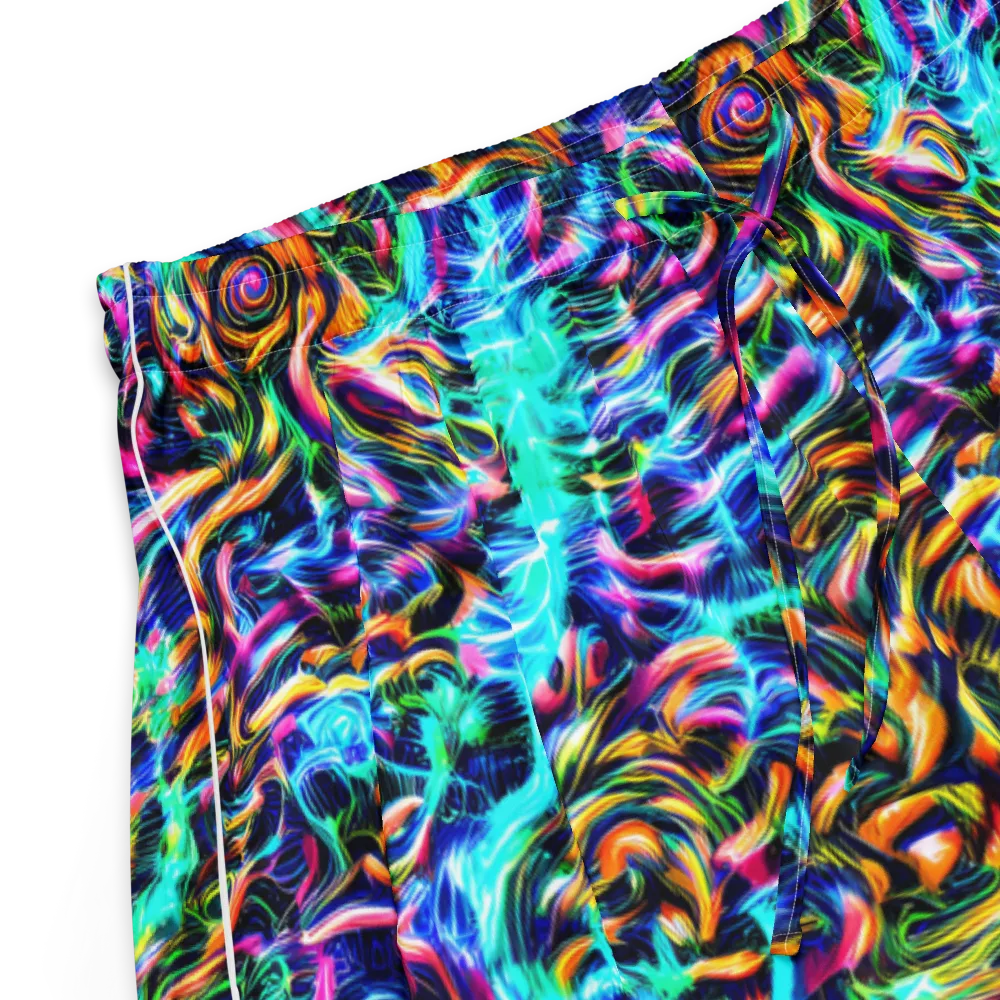 Fluorescent Torrent on Women's Pajama Shorts — Product details