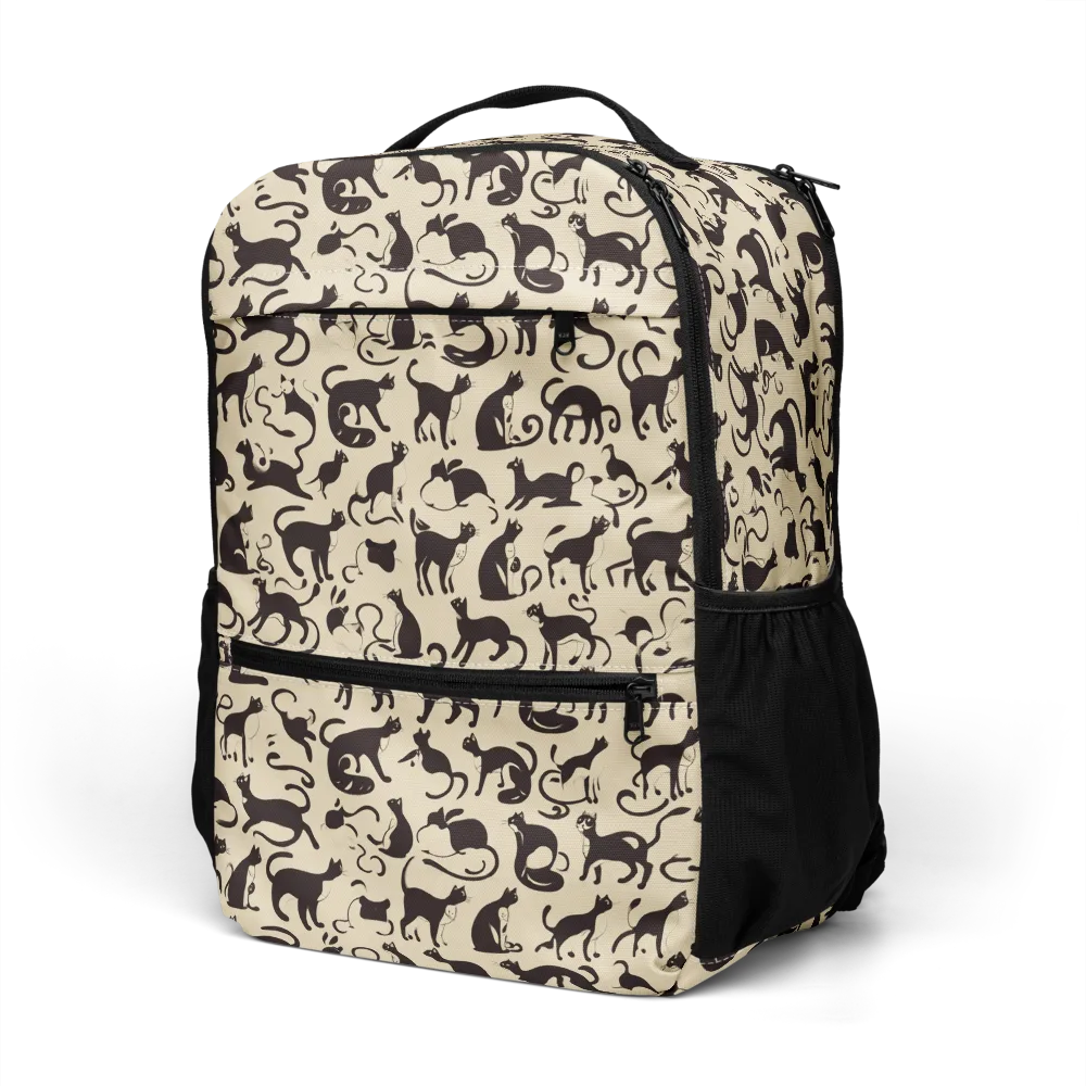 Midnight Catwalk on Utility Backpack — Left Front