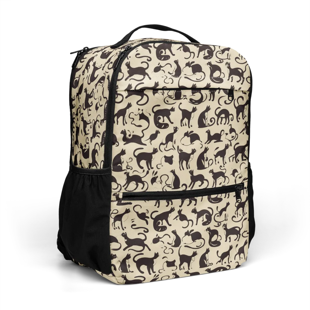Midnight Catwalk on Utility Backpack — Right Front