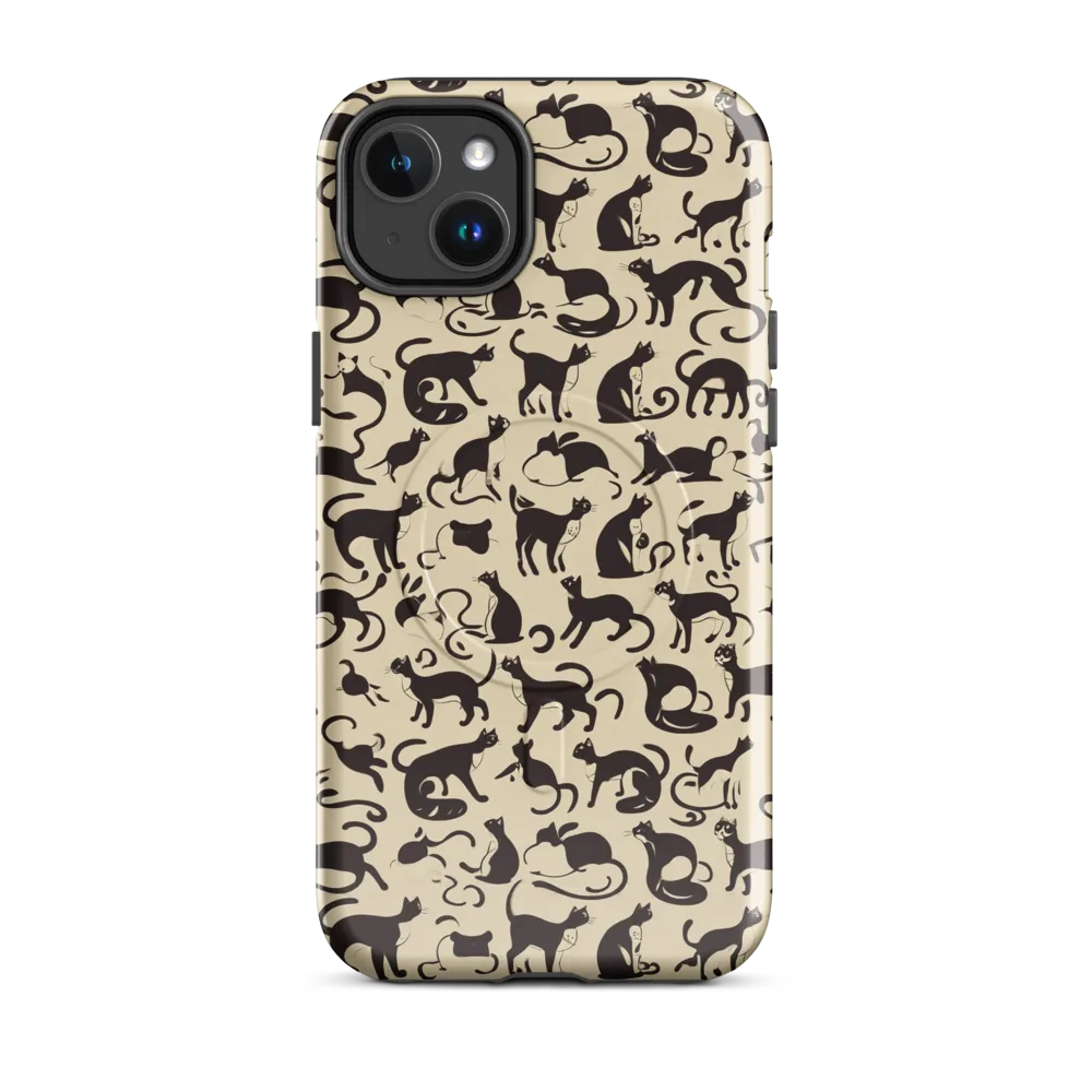 Midnight Catwalk on MagSafe Tough Case for iPhone® — Front