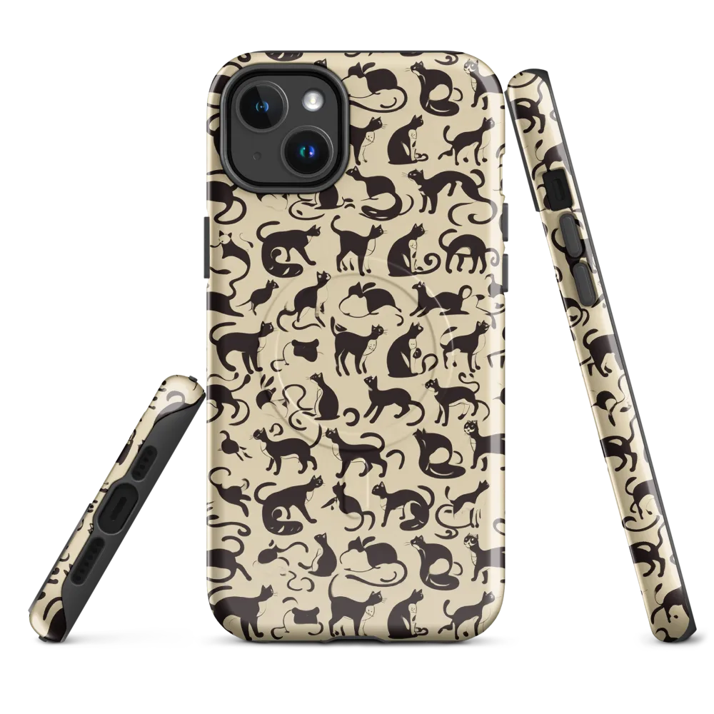 Midnight Catwalk on MagSafe Tough Case for iPhone® — Front