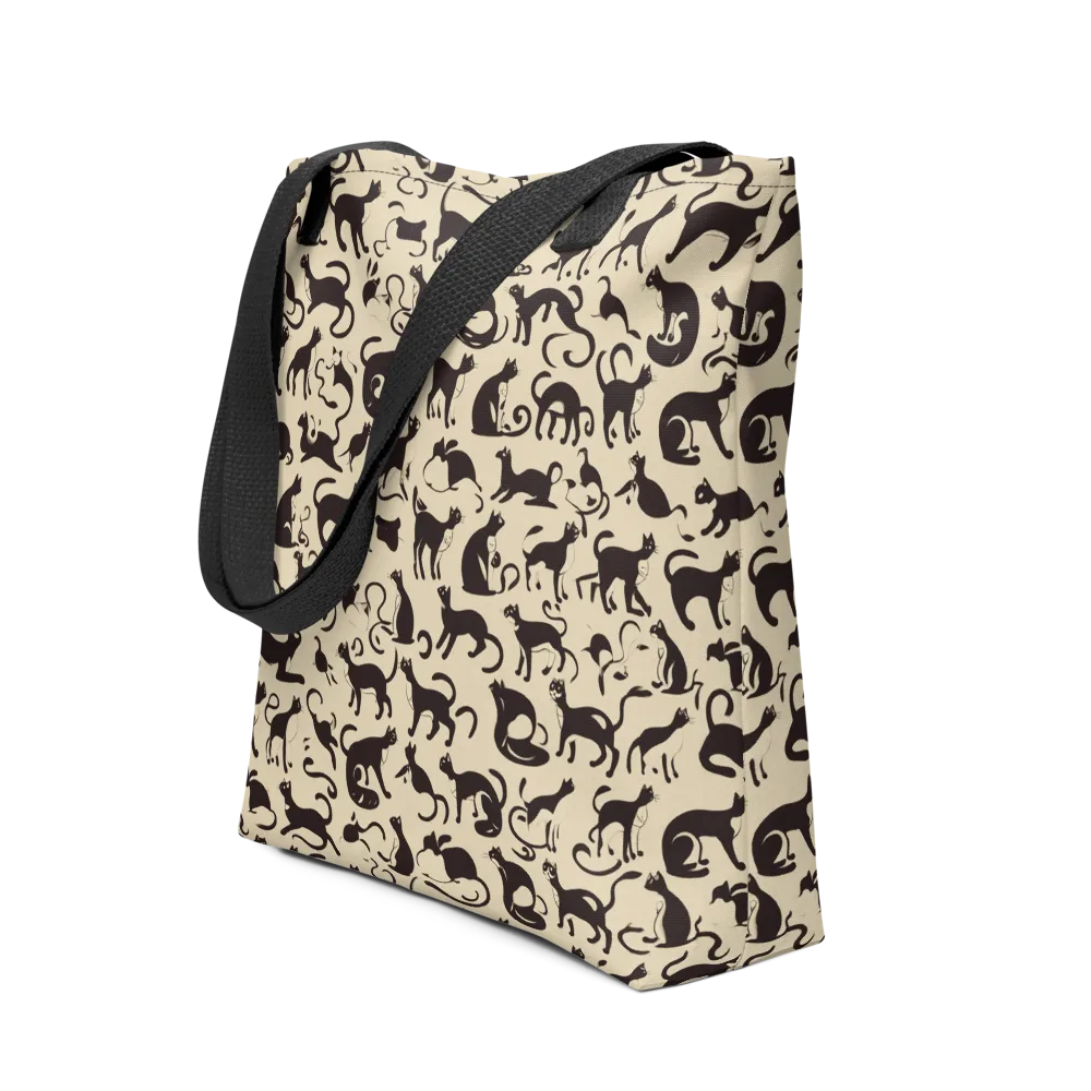 Midnight Catwalk on Tote Bag — Front