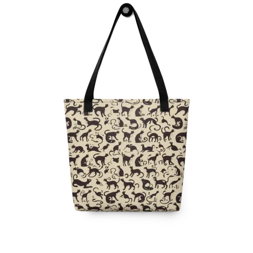 Midnight Catwalk on a Tote Bag