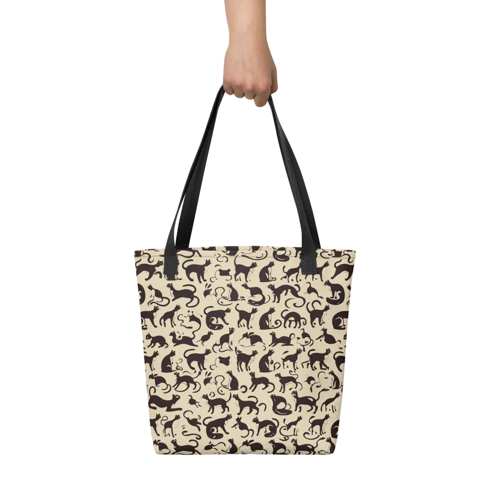 Midnight Catwalk on Tote Bag — Front