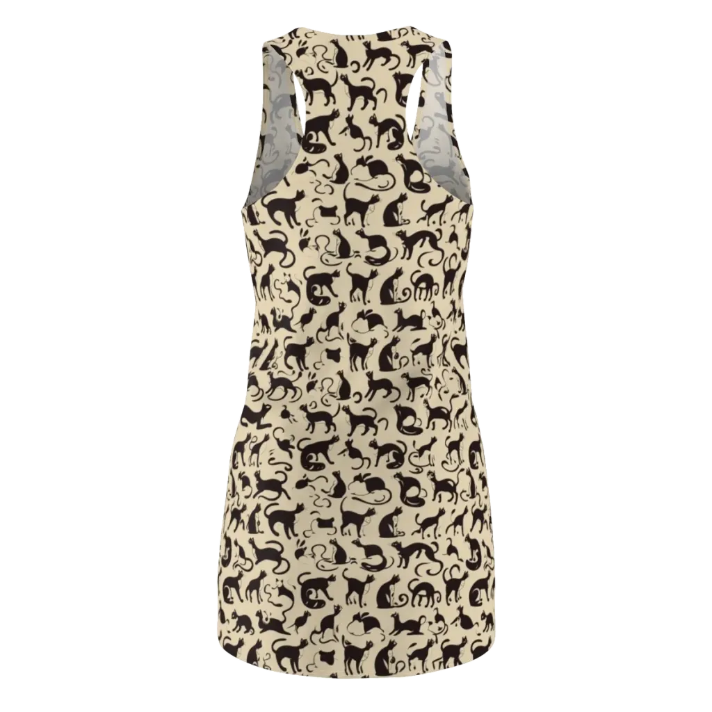 Midnight Catwalk on Racerback Dress — Back